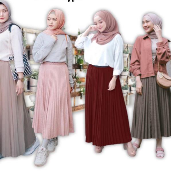 ◌ ROK PLISKET ANAK PEREMPUAN, ROK PLISKET REMAJA SMP PREMIUM UMUR 10 - 16thn / ROK PLISKET UNTUK REM