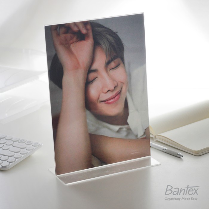 

Terlaris Bantex A4 Acrylic Stand Up Display 8854 08 Sign Holder Papan Akrilik