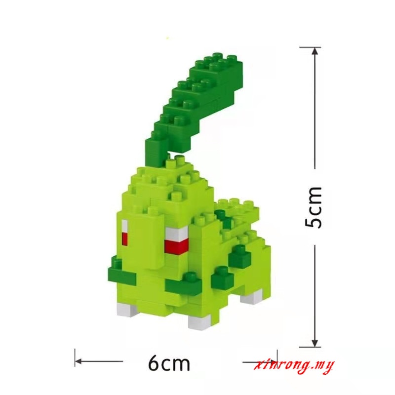 Mainan Lego Blok Nano Berlian DIY Pokemon Pikachu Series brain game Baru Untuk Anak