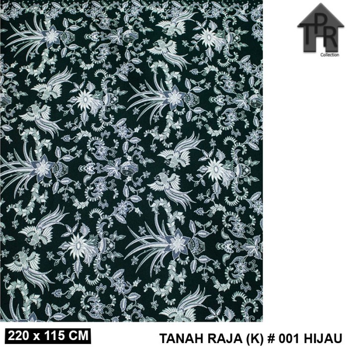 Kain Batik Pekalongan Seri Tanah Raja 220x115cm. Ori Unggul Jaya