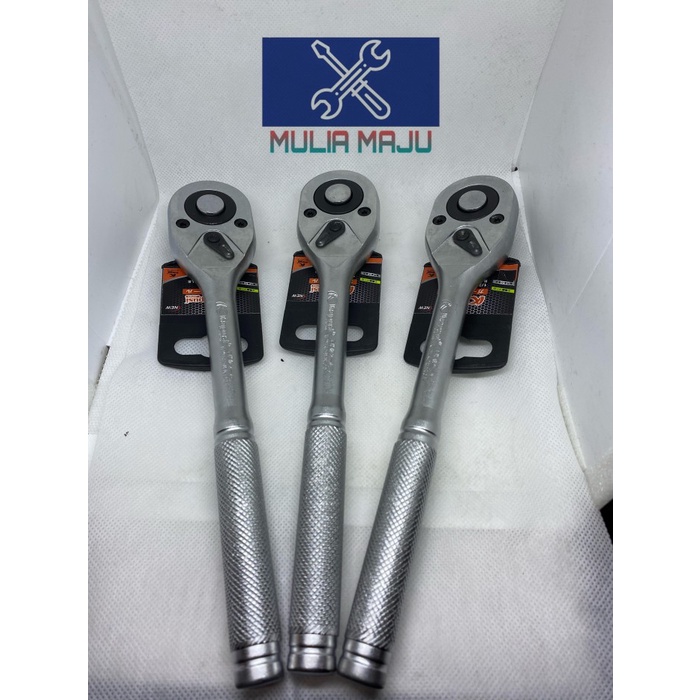 Shock Gagang Rachet Full Besi/ Gagang Kunci Sok Rachet Handle Kapusi