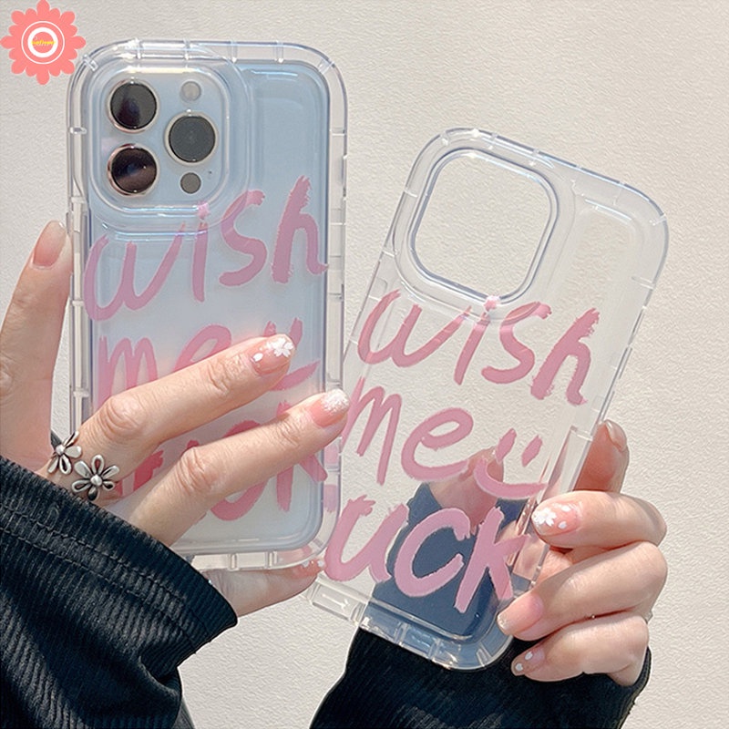 Case Huruf Alfabet Sederhana Untuk Realme C11 C15 C55 C30 7i C17 C30S C25 C25Y C25s C20 5 6i 5i 5s Realme C12 C21Y C33 C35 C20A C3 C1 C2 Smiley Soft TPU Airbag Shockproof Case