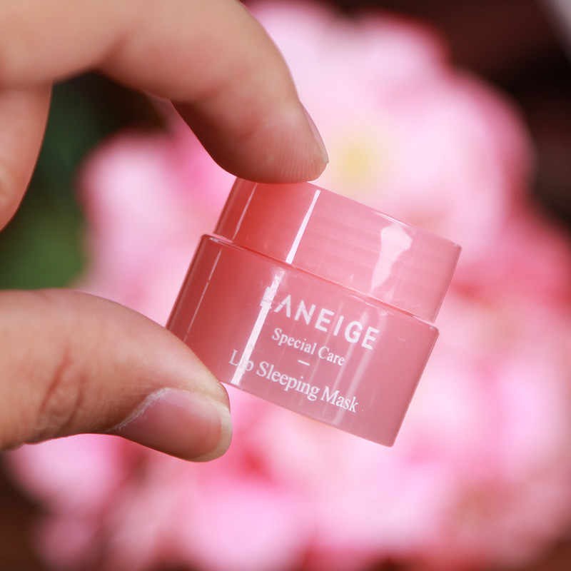 Laneige Lip Sleeping Mask Night Sleep 3g Maintenance Moistened Lip Balm the Pink Korea