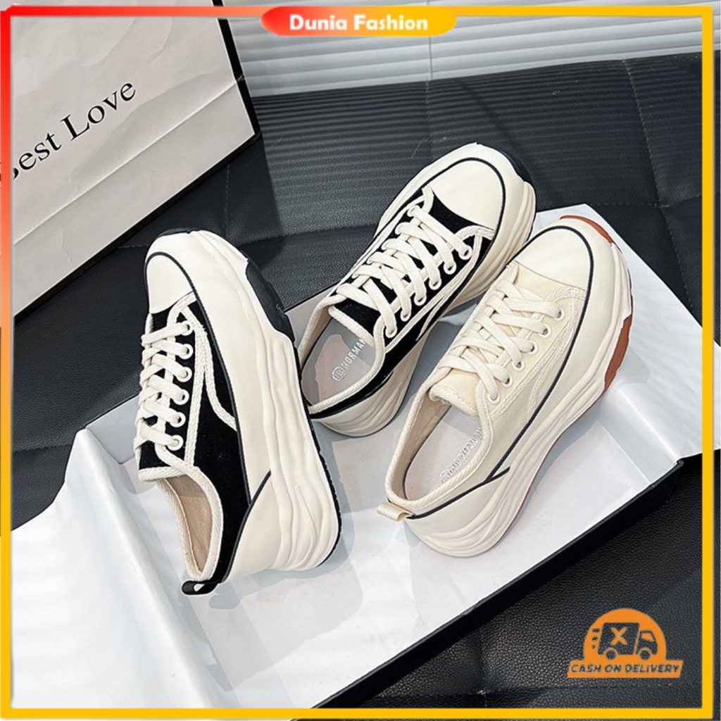 [DUNIA FASHION] Sepatu Wanita Sneakers Wanita Model Korea Import Premium Quality DF 635