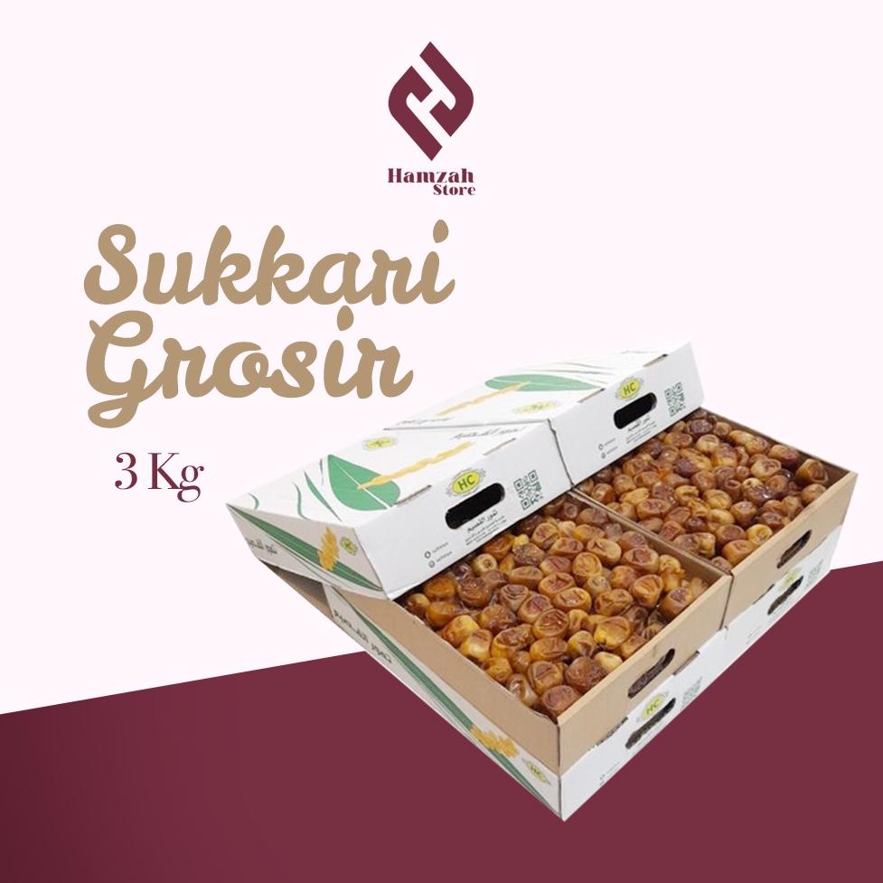 

Dijamin Ori>/ Kurma Sukari Dus 3 Kg Grosir Grade A Premium | Kurma Raja Premium Original