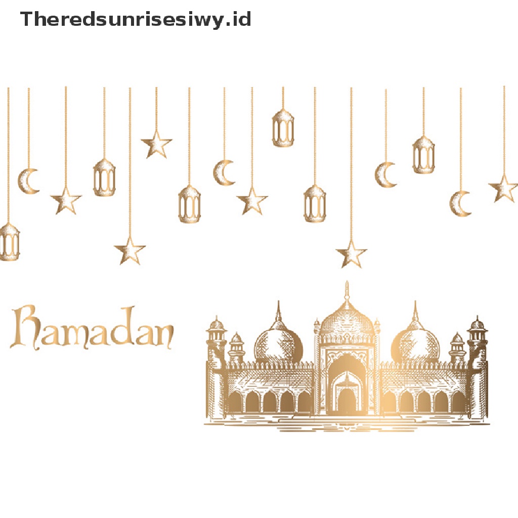 # Baju Lebaran # Stiker Jendela Ramadhan Eid Mubarak Dekorasi Ramadhan Dekorasi Pesta Muslim Islami Idul Adha Ramadan Kareem Wall Stiker~