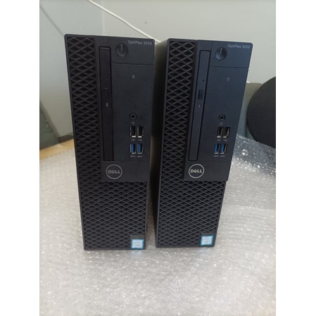 Cpu PC mini Dell Optiplex 3050 SFF gen 6 Gen 7 socket 1151 DDR4 Kosongan Mulus like new Tanpa psu Mu
