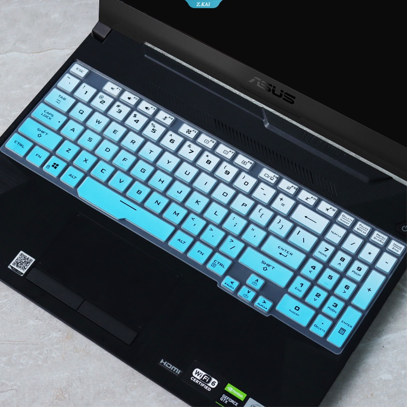 Cover keyboard Silikon Cocok Untuk Asus Tuf A15 A17 F15 15.6 Cover Cocok Untuk Cover keyboard Anti Debu 15.6 &quot;[ZK]