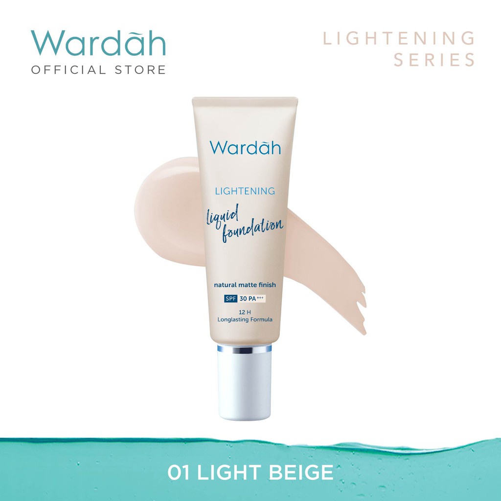 [6ML | 25ML | LIQUID FOUNDATION | BPOM] Wardah Lightening Liquid Foundation 6ml - 25ml_Cerianti