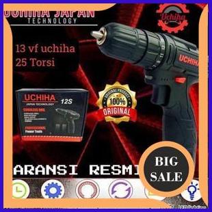 sparepart mesin bor cordless UCHIHA 13vol baterai cas charger tanpa kabel obeng asli 1F3B2