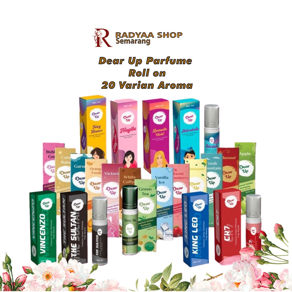 DEAR UP PARFUM ROLL ON 6 ML NON ALKOHOL