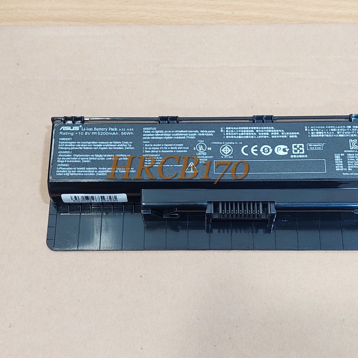 Baterai Laptop Asus N46 N46V N46Vj N46Vm N56 N76 N76V Series -HRCB