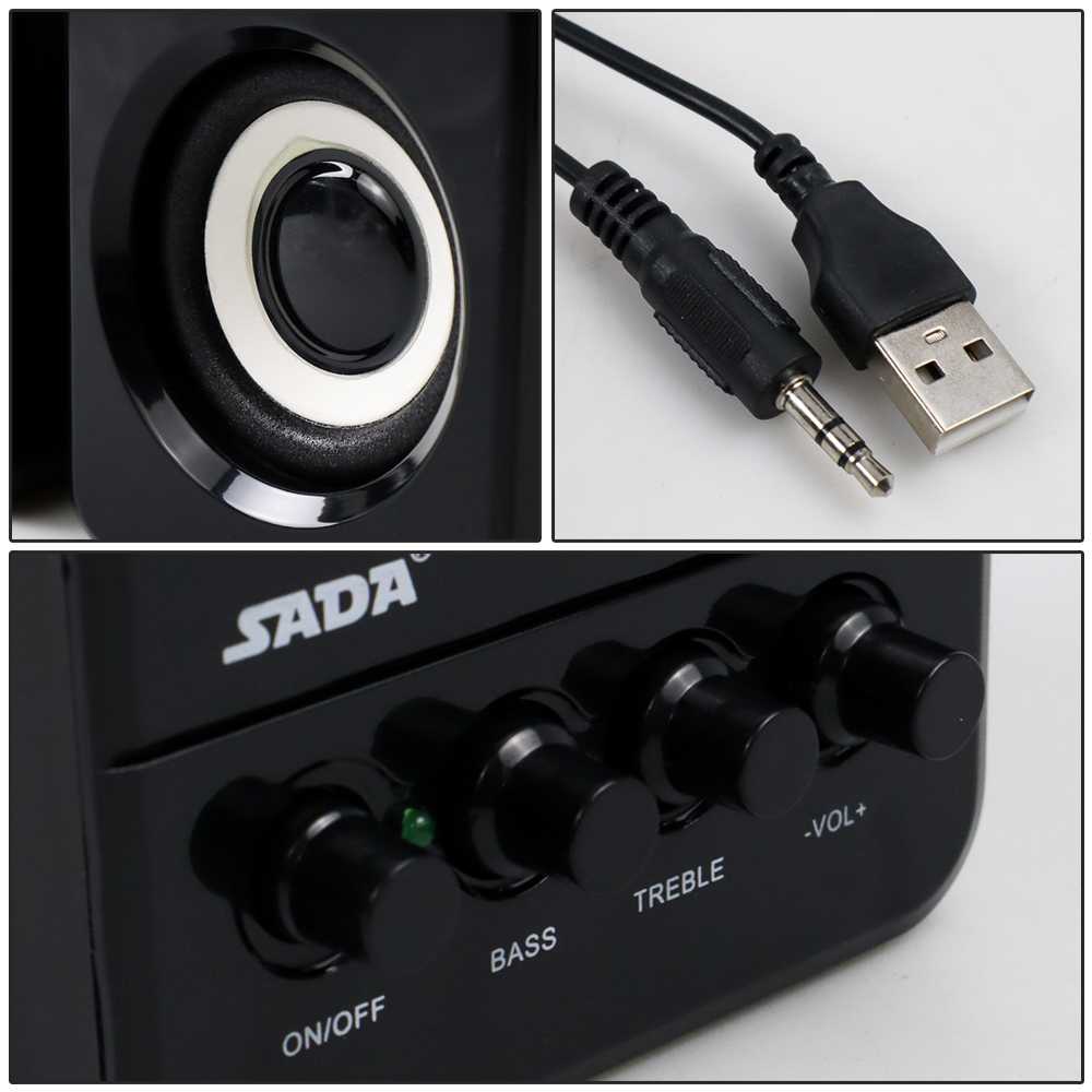 Ori SADA Active Speaker Stereo 2.1 with Subwoofer &amp; USB Power - D-203