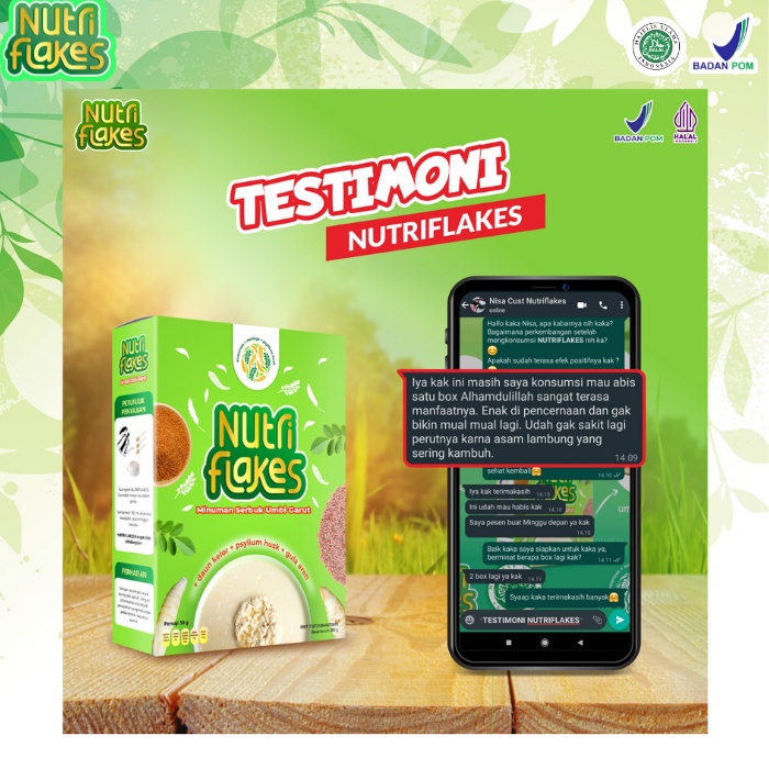 

✨NEW✨ -PAKET 3 BOX NUTRIFLAKES Nutriflakes Sereal Atasi Masalah Lambung Original Sereal Diet Enak Sehat 200G Sereal Halal Oatmeal Diet Outmeal Sereal Diet- 1.1.23