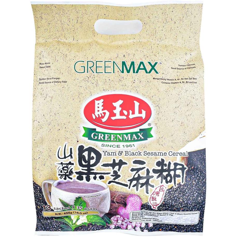 

◄ Greenmax Yam & Black Sesame Cereal 455 Gr ۩