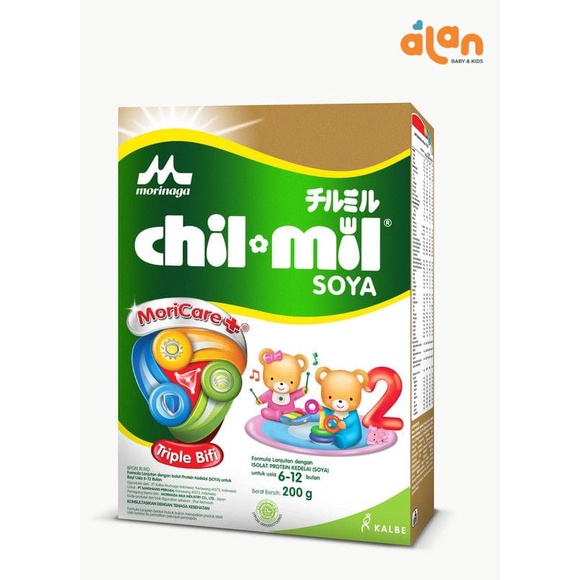 Morinaga Chil Mil Soya 2 6-12M 200g/600g