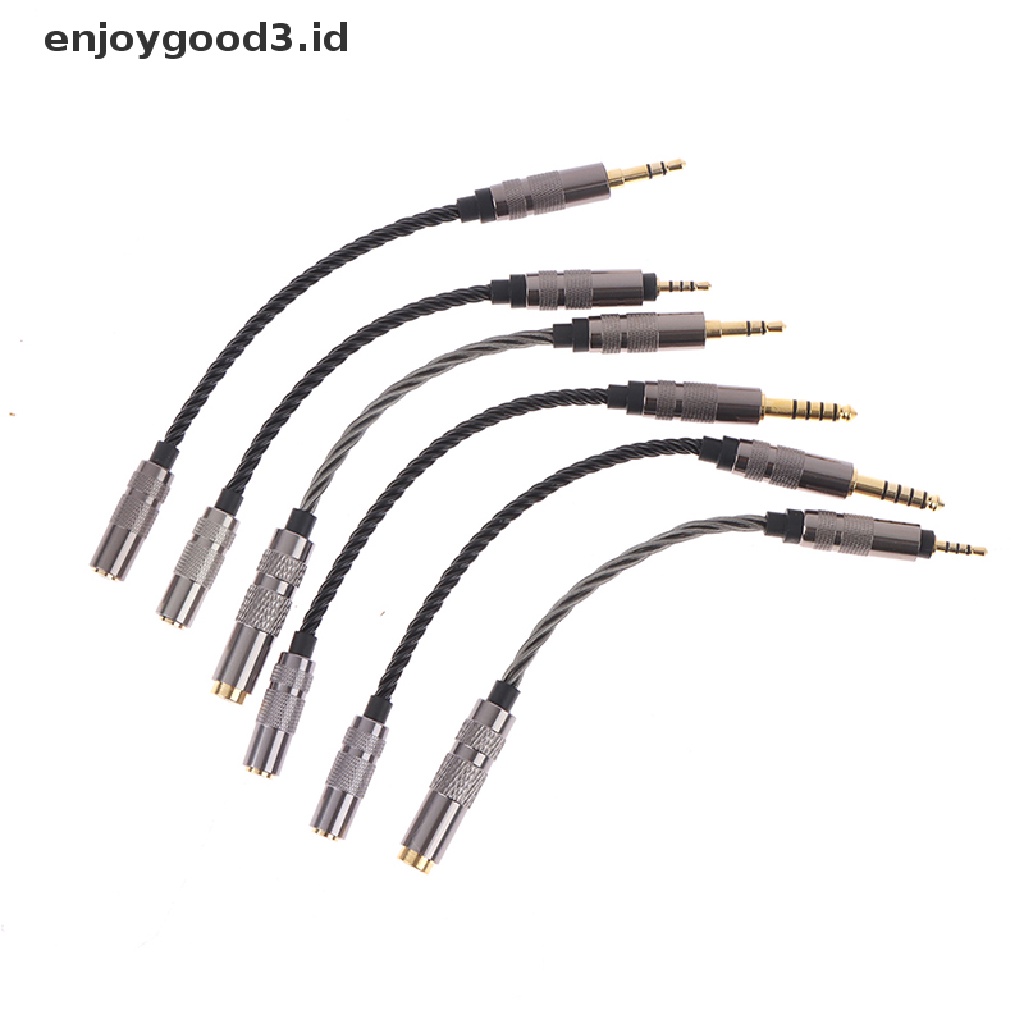 [Rready Stock] Kabel Audio 2.5 Male To 4.4 Female Balanced Cord 2.5mm/4.4mm Ke 3.5mm Adapter (ID)