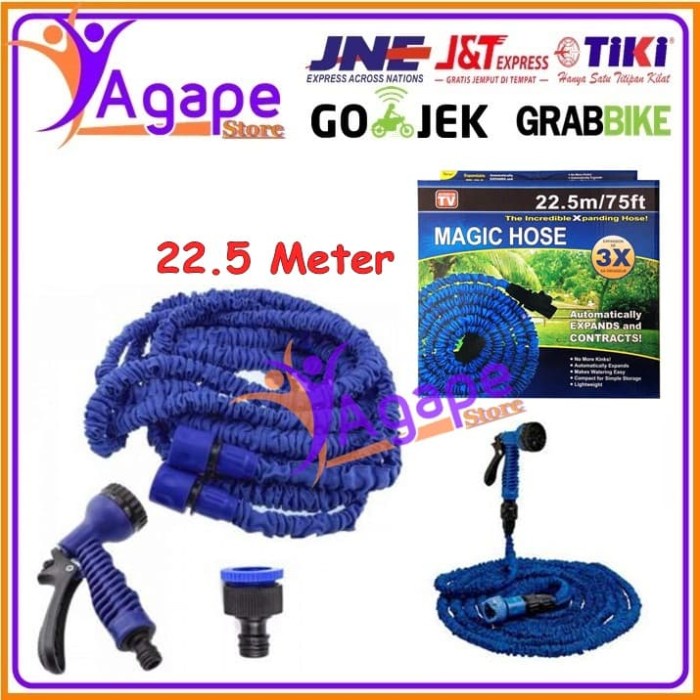 Selang Alat Semprot Selang Air Magic Hose Semprotan Air Fleksibel 22.5 Meter