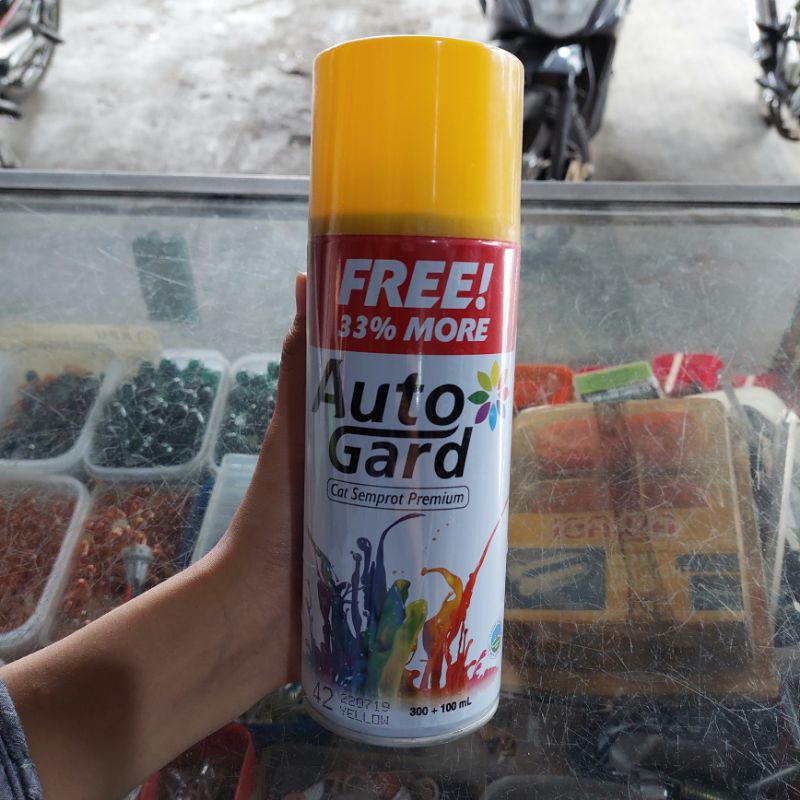 CAT SEMPROT KUNING YELLOW PYLOX PILOX KUNING