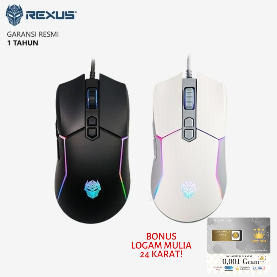 Rexus Mouse Xierra X16 Mouse Gaming RGB