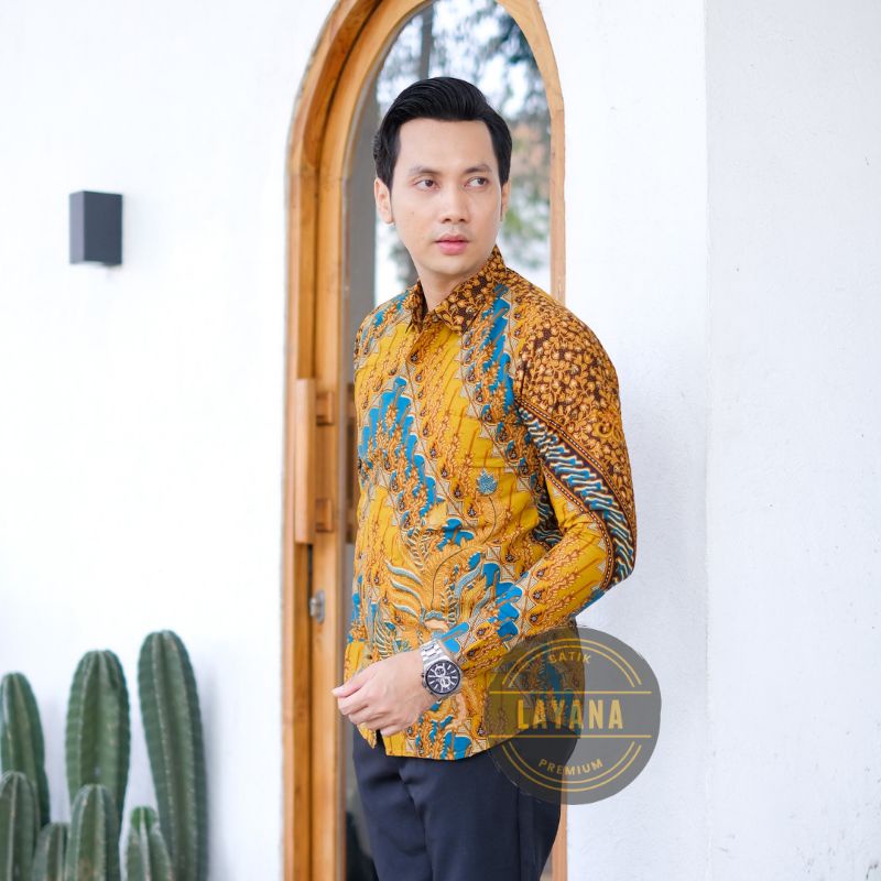 Kemeja Batik ParangClasic Premium Katun Primisima Baju Formal dan Non formal
