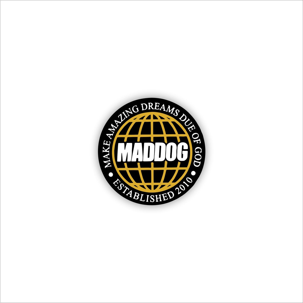 

STIKER BRAND DISTRO MADDOGG BULAT SATUAN STIKER BRAND MURAH STIKER GRAFTAC