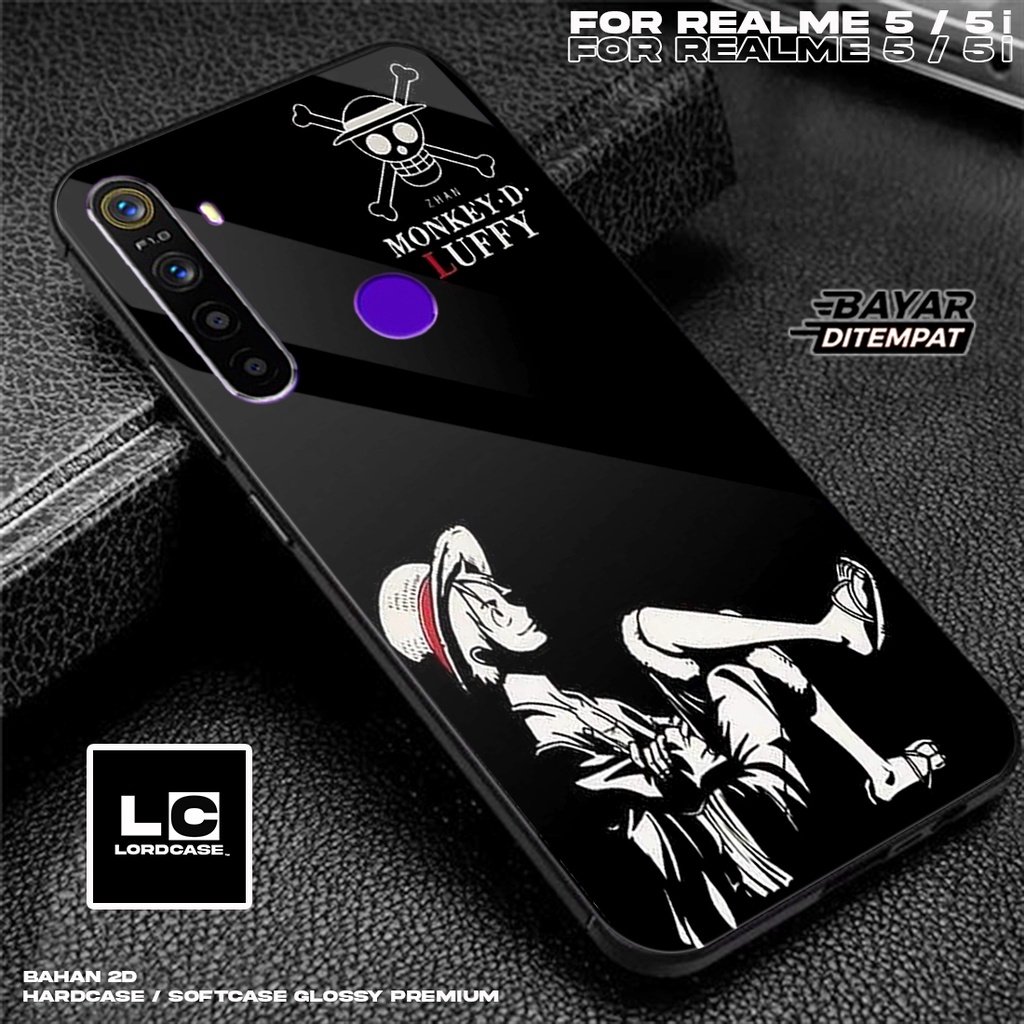 Case REALME 5 / REALME 5i - Casing Hp Terbaru 2023 Case lord case14 [ case ONEPIECELARIS ] Silikon H