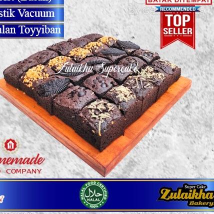 

➮ Brownies Fudgy premium/browny panggang/brownis panggang premium/signature brownies ✦