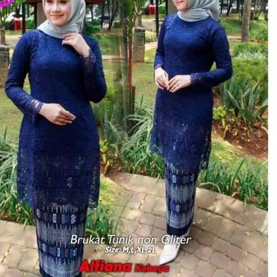 ← Kebaya navy / brukat navy / kebaya dongker / kebaya brukat / kebaya modern ❁