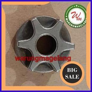 suku cadang GIR adaptor m10 binrang 6 GEAR gerinda mini chainsaw sparepart konverter chain