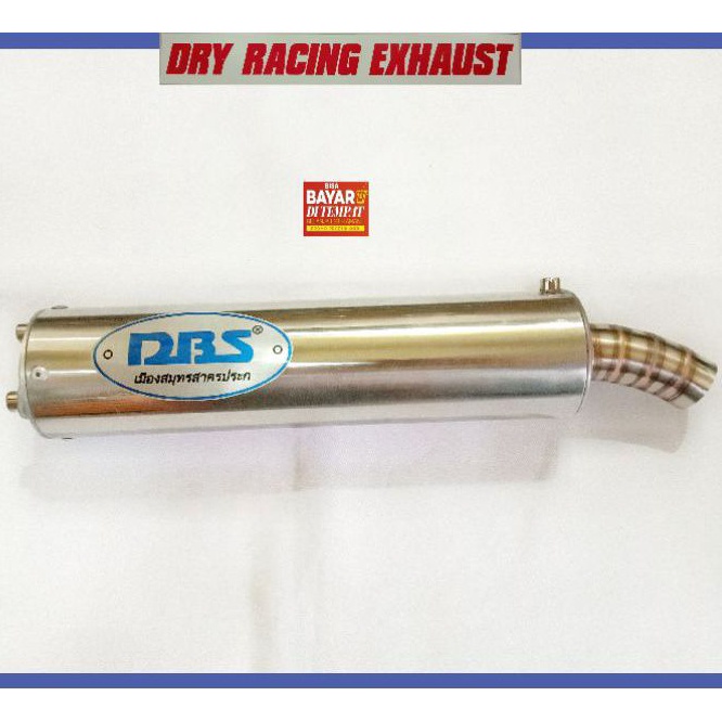 SILENCER KNALPOT NINJA R RR SS/SATRIA 2 TAK/FIZ R/VESPA DBS BLUE