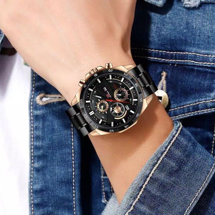 Model Spesial jam tangan pria meh vavavom full stiles tahan air 30M