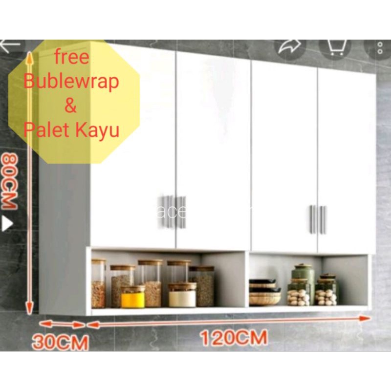 Lemari Dapur Gantung Minimalis .