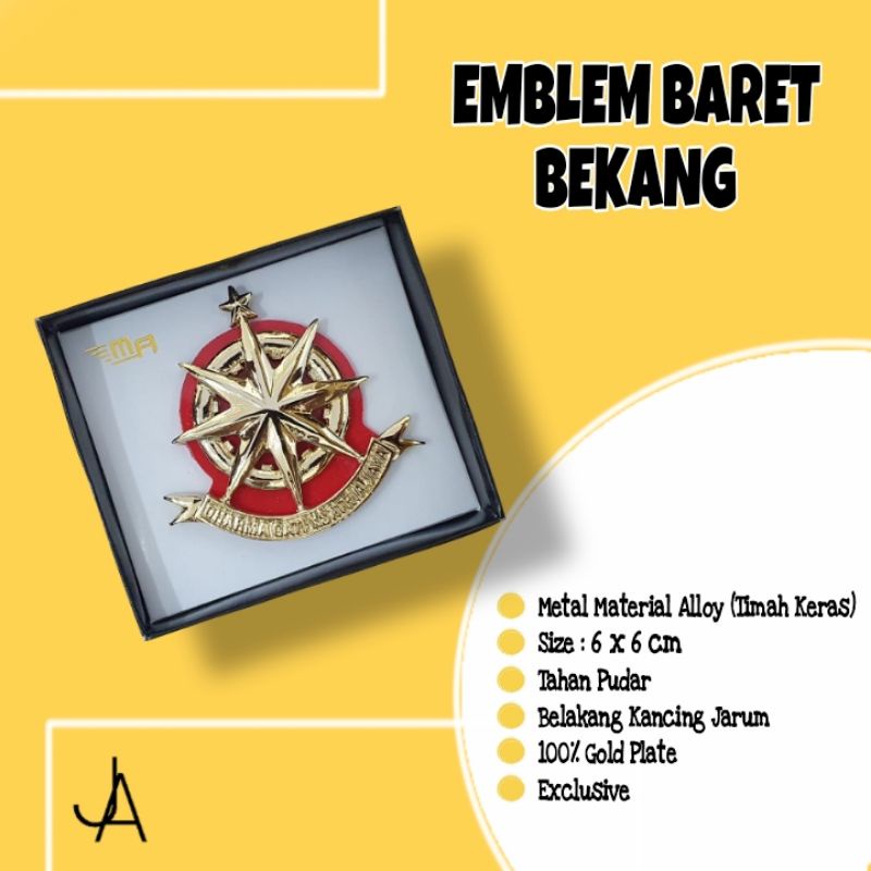 EMBLEM BEKANG BREVET BARET BEKANG BRIVET