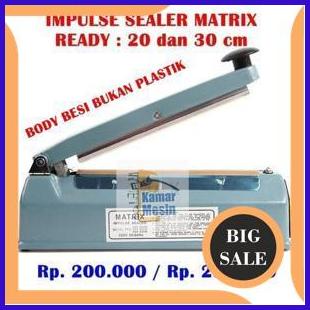 tools Impulse Sealer 20cm Impulse Sealer PFS200 Press Plastik 20cm Matrix Body Besi 1F3B23