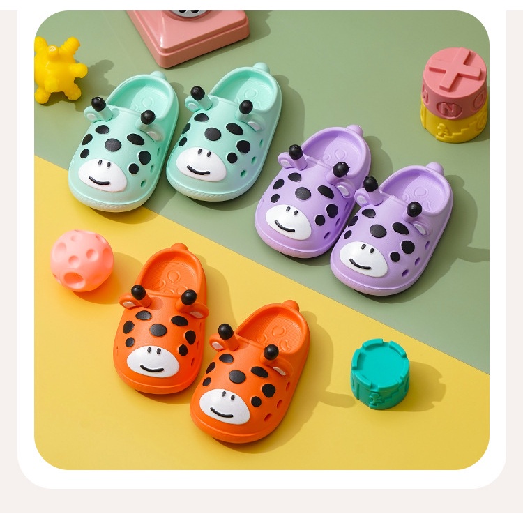 ☀CAMILO☀ SA044 Sandal Slop Import Sapi Cow Anak Laki-laki Perempuan Termurah Kekinian Sendal Casual