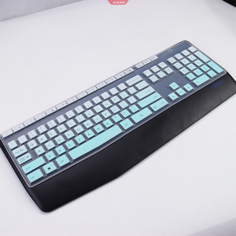 Untuk Logitech MK345 K345 Keyboard Film Tahan Debu Tahan Air Silikon Dicat Pelindung Cakupan Penuh Penutup Keyboard [ZXL]