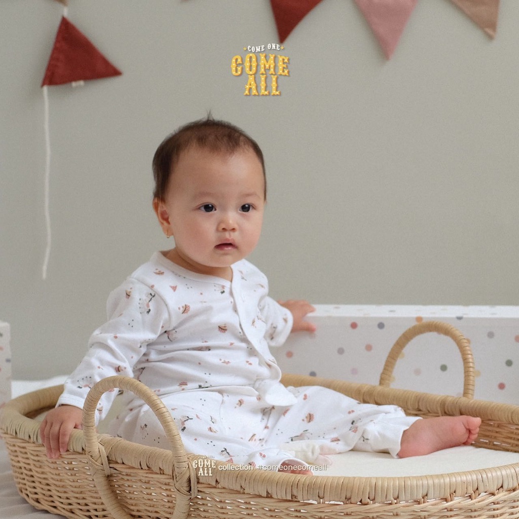 Kiki Pup - Long Set Pajama / Setelan Lengan Panjang Bayi Dan Anak Unisex Part 1