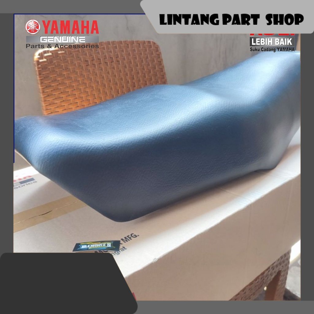 SADEL JOK ASSY HITAM POLOS RX KING NEW TAHUN MUDA ORIGINAL YAMAHA 3KA-F4730-51