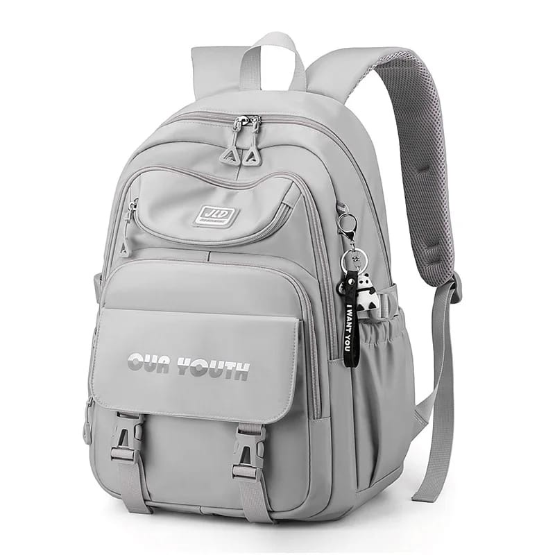 [COD] Tas Ransel Sekolah Menengah Wanita Terbaru Fashion Tas Punggung Perempuan Dewasa Sederhana Kekinian Fashion Korean Style Tas Laptop 14&quot; Backpack Murah Populer Aesthetic