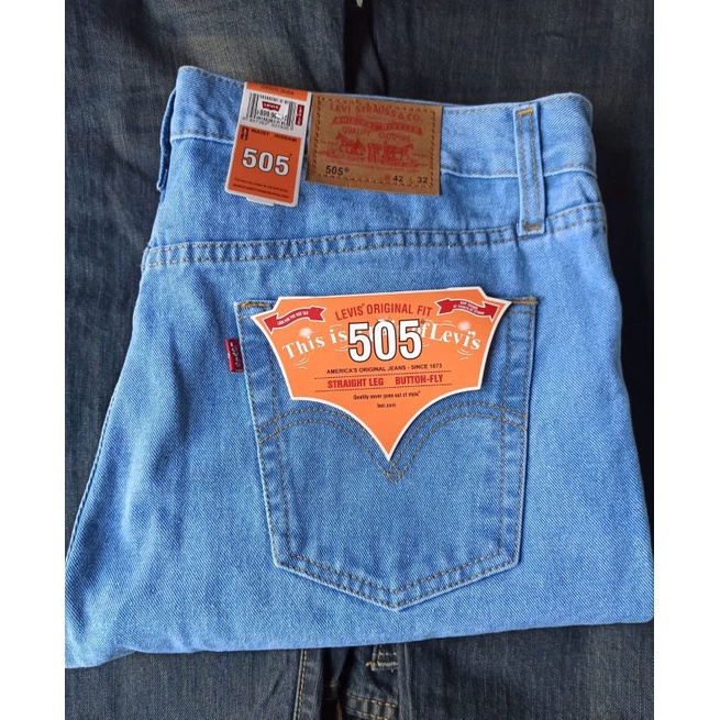 (Big Size) Celana Jeans Pria Jumbo Bisa Banyar Di Tempat