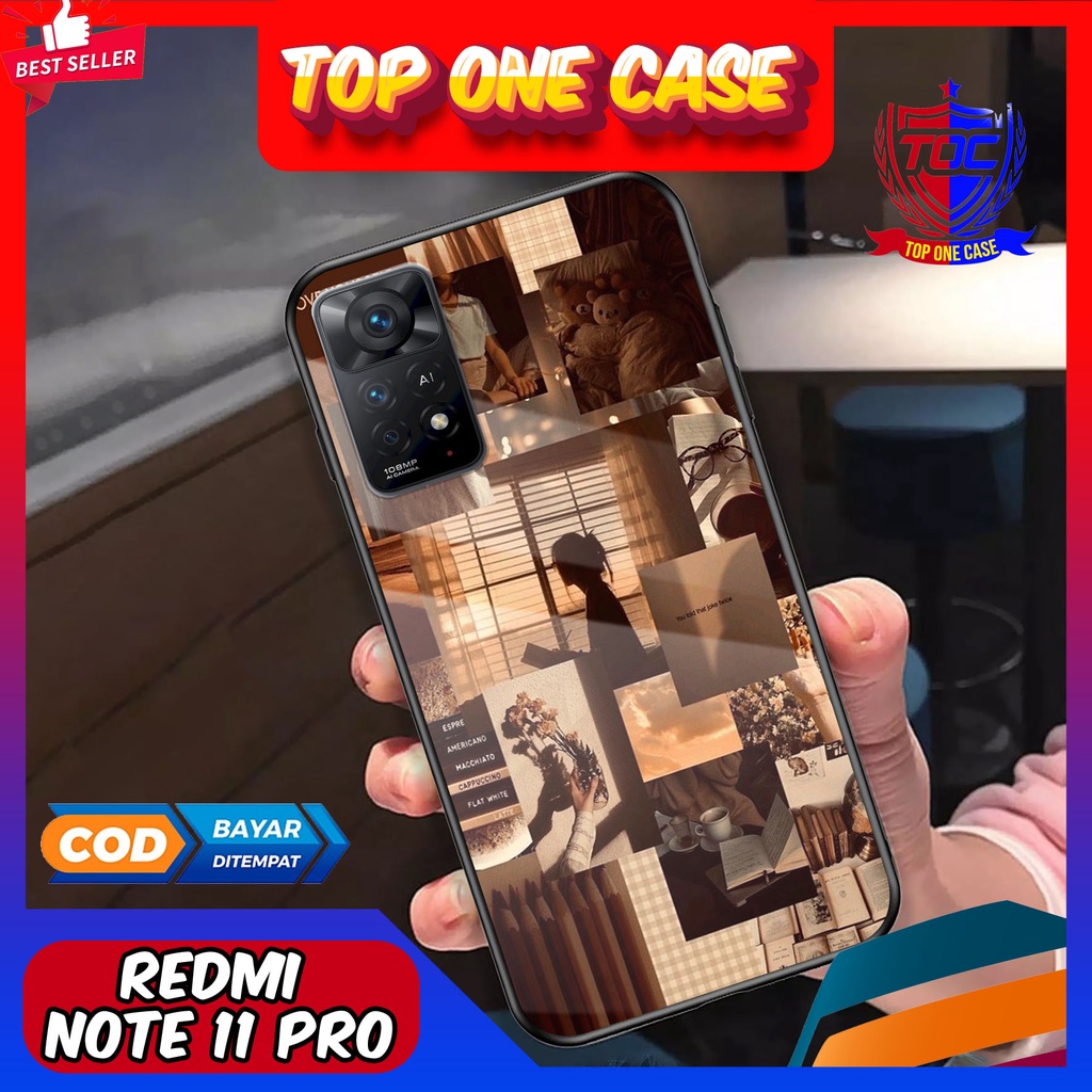 Case XIAOMI REDMI NOTE 11 PRO - Casing REDMI NOTE 11 PRO Terbaru Top One Case [ MOTIF WALLPAPER ] Ca