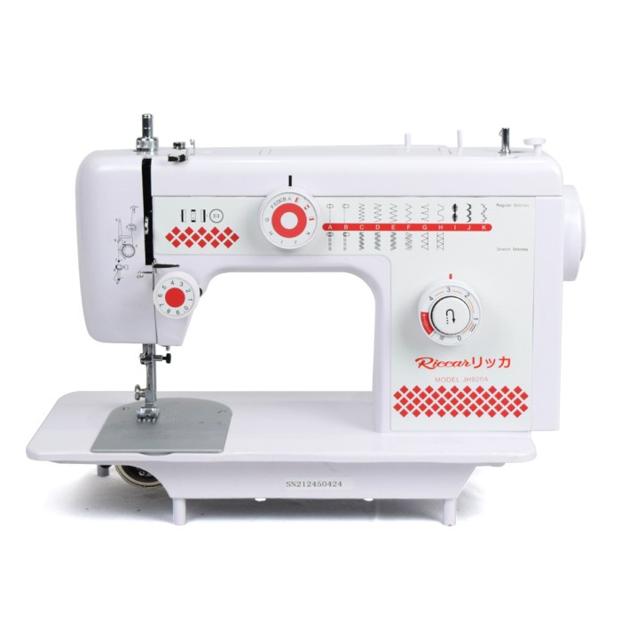 Mesin Jahit RICCAR JH 920 / JH920 Heavy Duty Semi Portable Body Besi