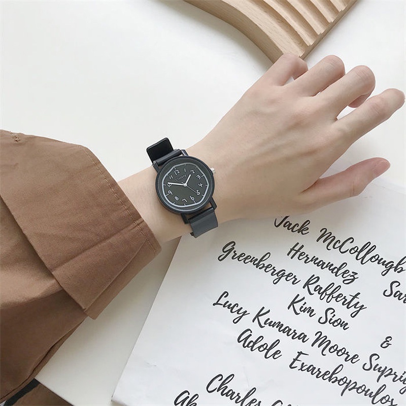 BELI 1 GRATIS 1 Jam Tangan Couple Pria Wanita Sahabat Unisex Model Arloji Tangan Model Terbaru Watch Pasangan JT 16