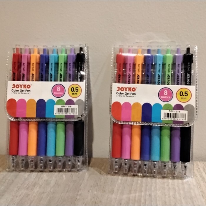 

_^_^_^] 8 Color Gel Pen Joyko GPC-278