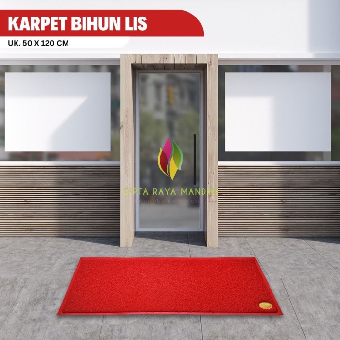 Keset Karpet PVC Mie Bihun Keset Pintu Lobby YUGEN