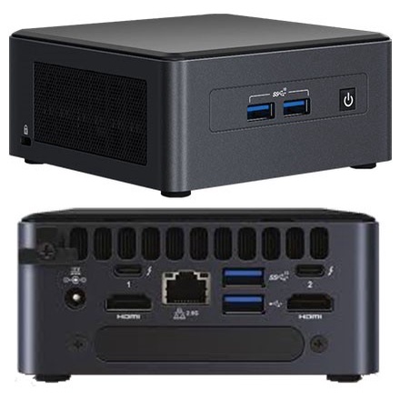 Mini PC Intel NUC 11TNHi3 - Intel Core i3 1115G4 + SSD M.2 256GB + RAM 16GB