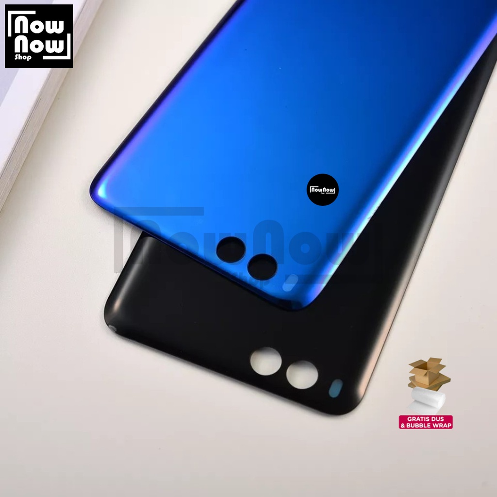 Backdoor Tutup Belakang Baterai Xiaomi Mi Note 3 MCE8 Backcover Back Casing Housing Cover Belakang Back Case Glass