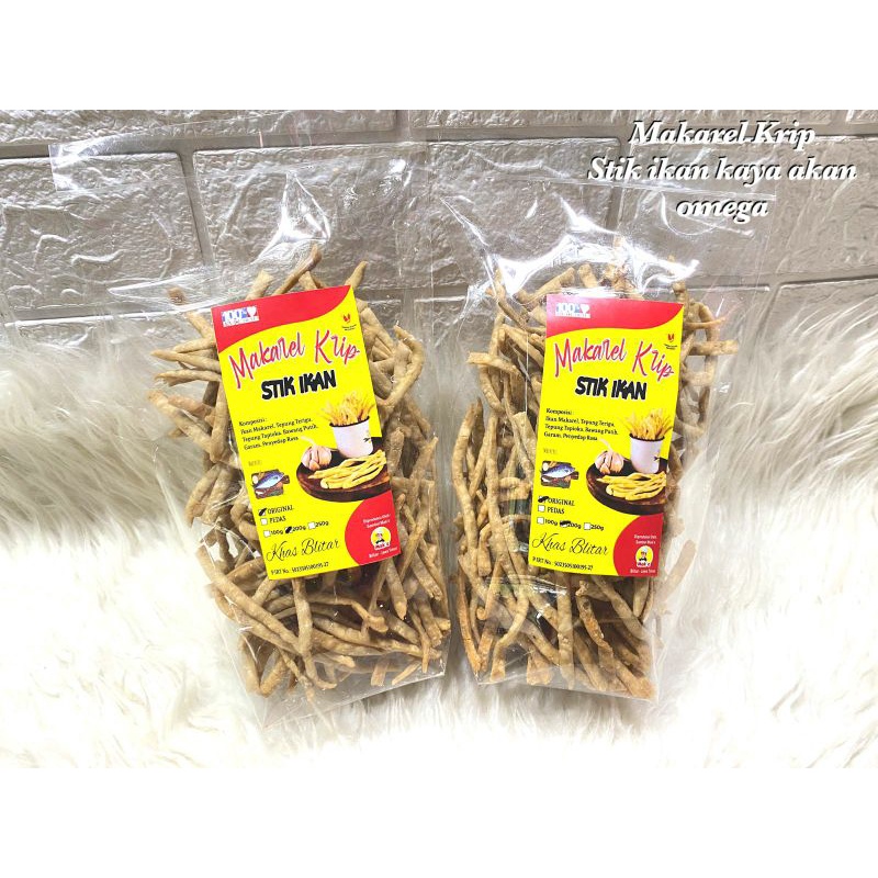 

TERLARIS MAKAREL KRIP (STIK MAKAREL) KAYA AKAN OMEGA 3
