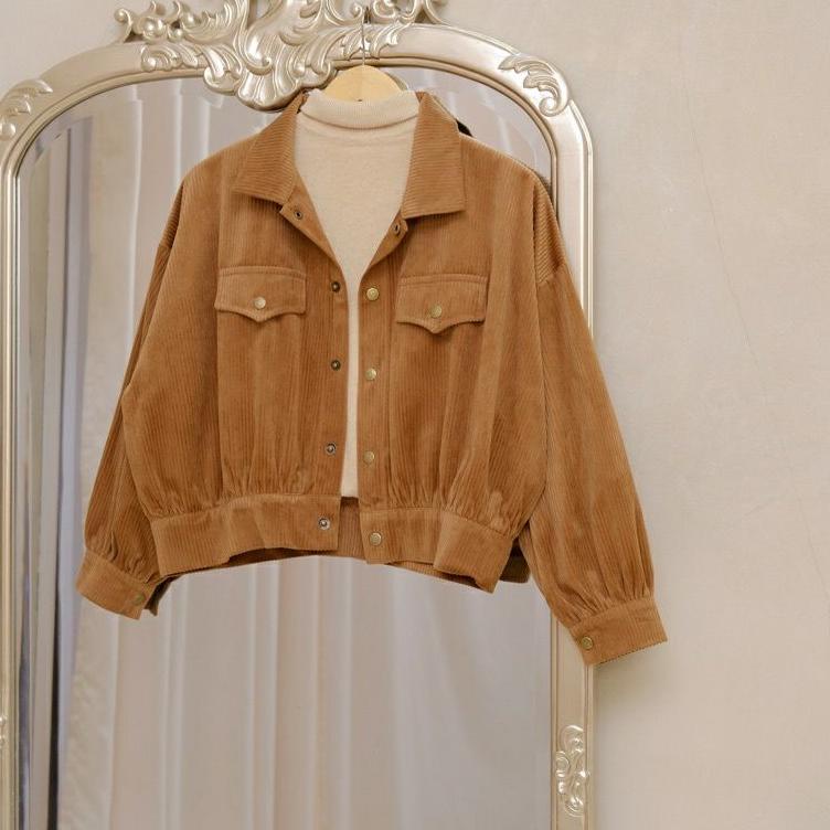 TERLARIS Corduroy Jacket // Kyra Outer Linen// Furry Jacket // Aira Pocket Cardi by Edmee